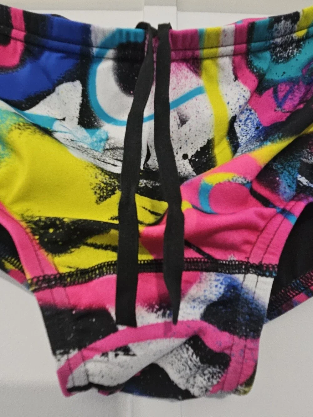 Speedo Endurance Size 34 Heartistic Flare Pink Mens Boys Swim Trunks with Elasti
